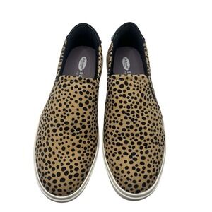 Dr Scholl's Women's Slip On Leopard Print Sneakers Size 8